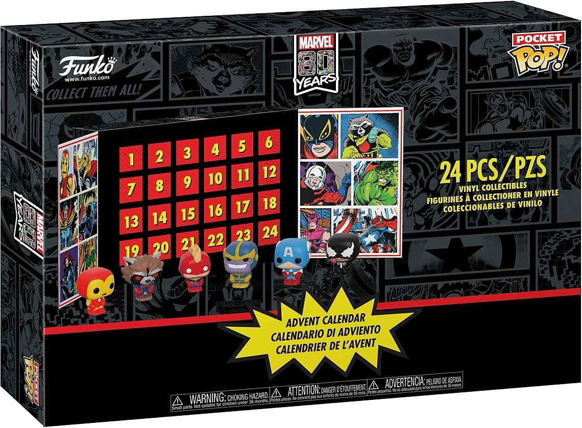 Адвент календарь Марвел Фанко Funko Marvel advent calendar, цена 3000