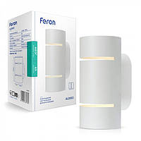 Настінний накладний світильник Feron AL8003 G-9 білий 100х70х148 мм