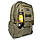 Брезентовий рюкзак на 27 л, хакі, фото 3