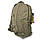 Брезентовий рюкзак на 27 л, хакі, фото 2
