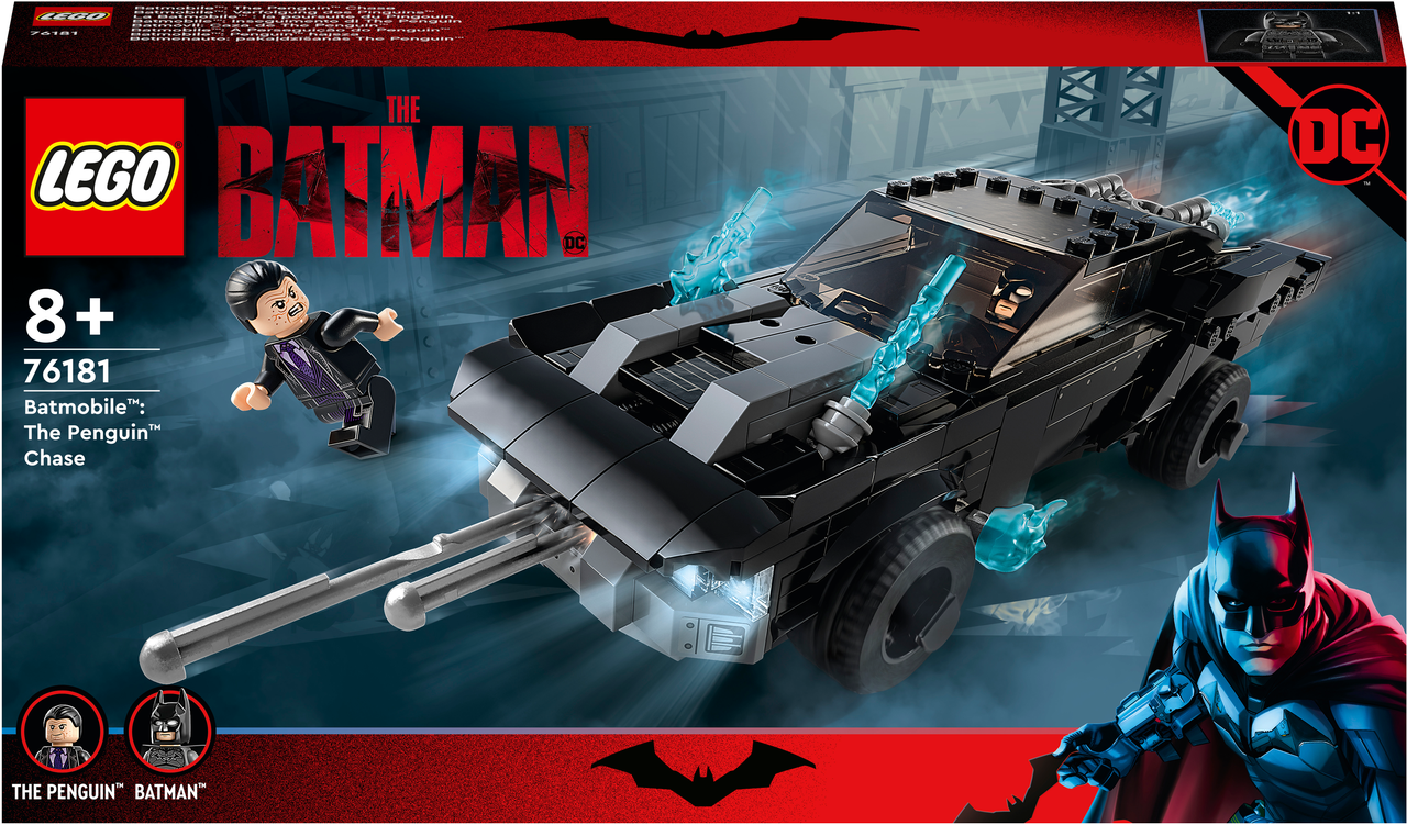 LEGO Super Heroes DC Batman Бетмобіль: гонитва за Пінгвіном 392 деталі (76181)
