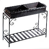 Мангал 15 шампурів 4 мм на дровнице (M15-4D), фото 6