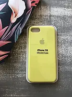 Чохол Silicone Case Full Cover для iPhone 7/iPhone 8/SE (2020) Mellow Yellow