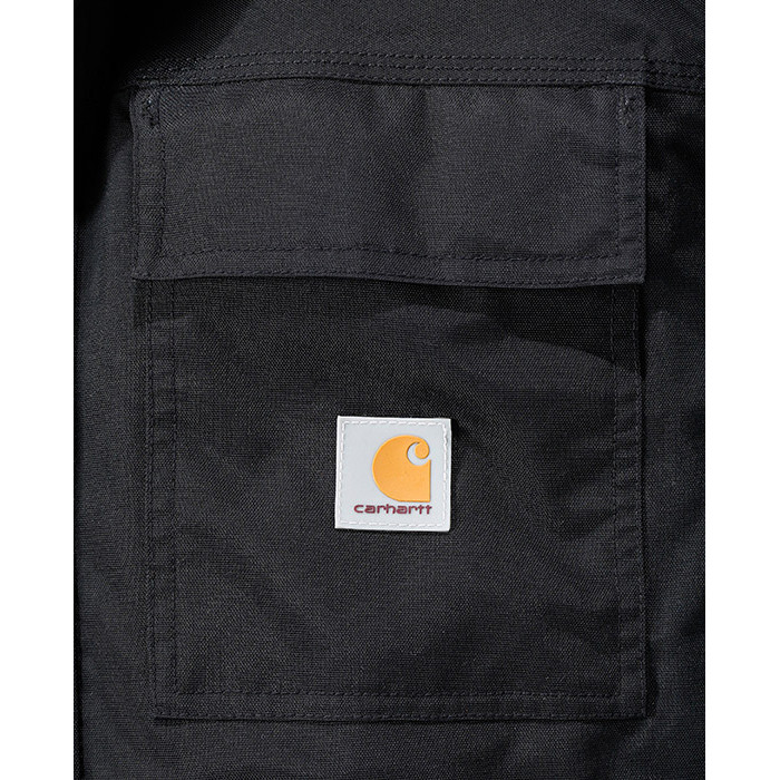 Куртка на мембране Carhartt Insulated Shoreline Jacket - 102702 (Black, S) - фото 7 - id-p1637310188