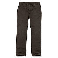 Штаны Carhartt Weathered Duck 5 Pocket Pant - 100096 (Dark Coffee, W34/L34)