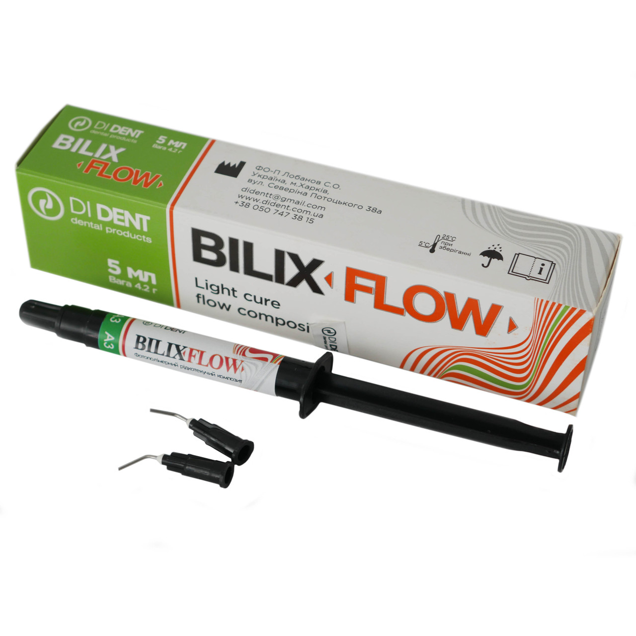 Bilix Flow, рідкий композит, DiDent