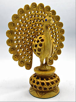 Павич дерев'яний різний (14 см)