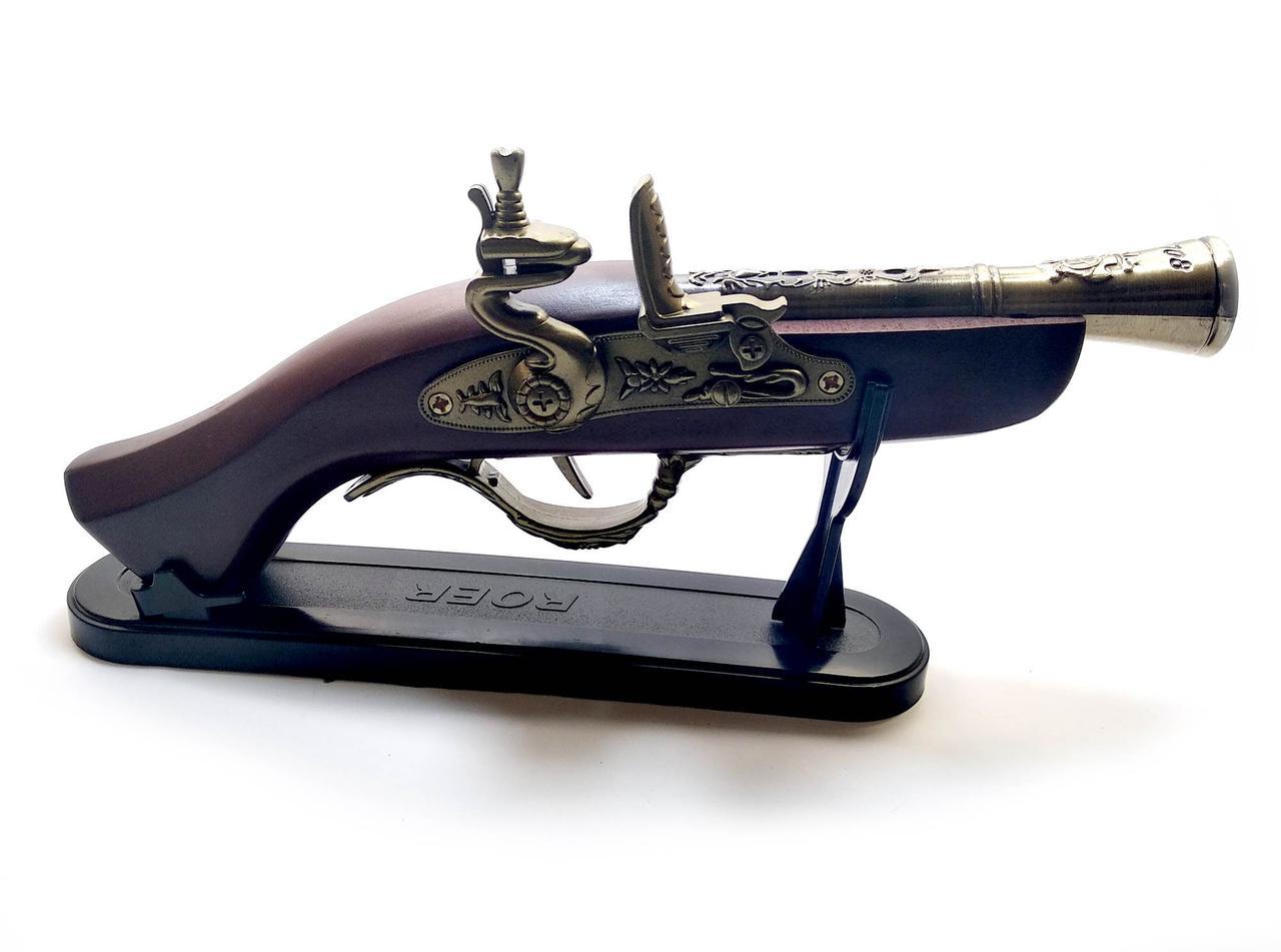 Запальничка настільна "Мушкет" (27х13х5 см), фото 1