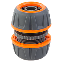 Муфта ремонтна для шланга 1/2" (ABS+TPR) FLORA