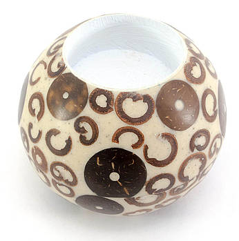 Підсвічник смола + скриня білий (d-7 см h-5.5 см)B