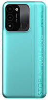 Смартфон Tecno Spark 8C (KG5k) 4/128Gb Turquoise Cyan Гарантія 13 міс., фото 2