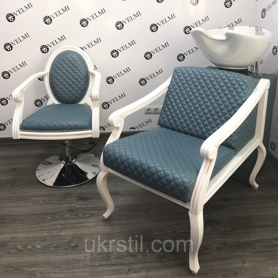 Комплект перукарських меблів Mozart White, фото 1