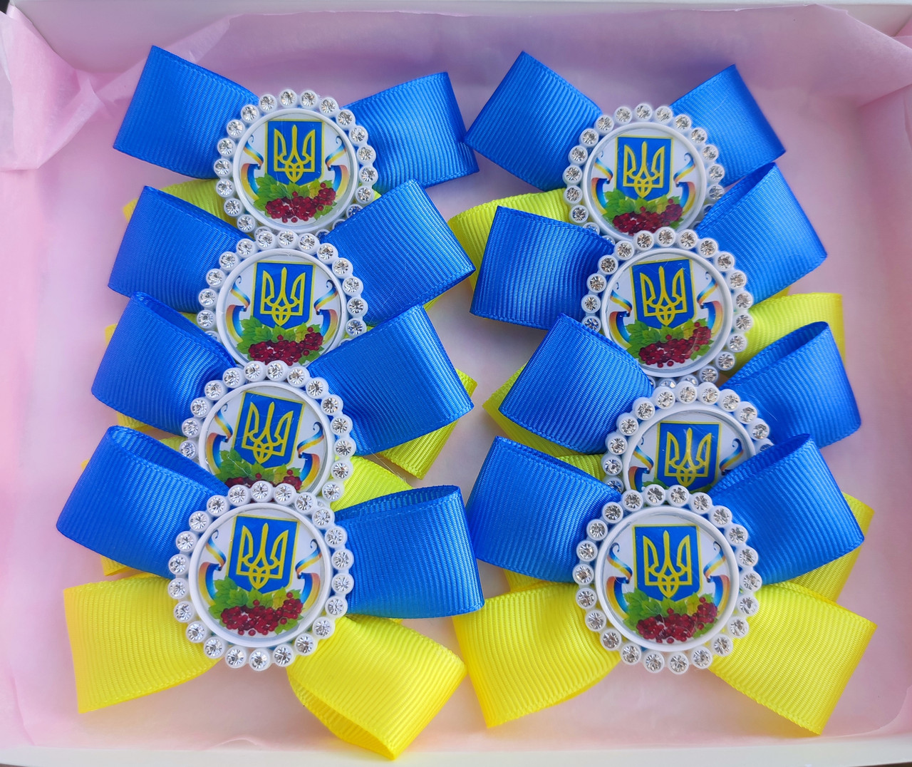 Значок заколка резинка України украинский український 45 грн за 1 шт