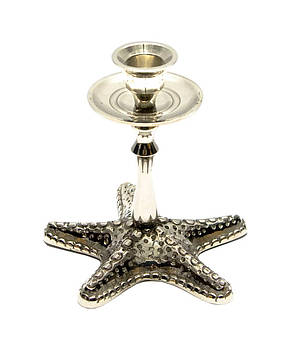 Підсвічник бронзовий "Морська зірка" (12,5х12,5х12 см)