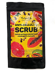 Антицелюлітний Скраб top beauty scrub anti-cellulite грейпфрут-папайя