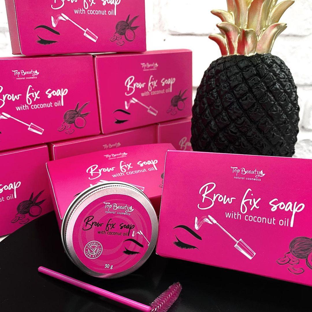 Мило для брова Top Beauty Brow fix soap, фото 1