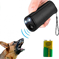 Потужний ультразвуковий відлякувач AD-100 ліхтарик для відлякування собак, ультразвук для відлякування собак