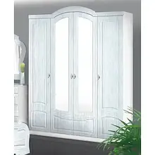 Шафа Соната білий/вершковий браш Модерн