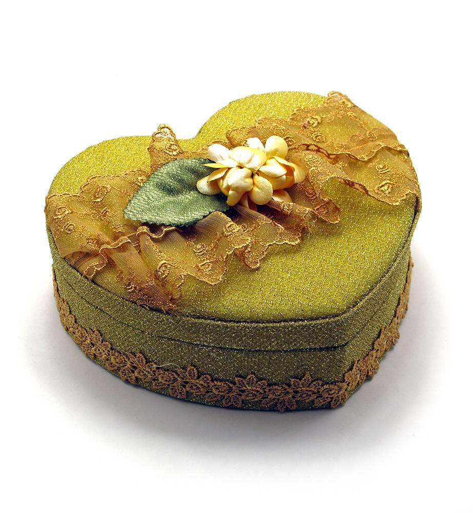 Скринька для біжутерії "Сердечко" (21х19,5х8 см), фото 1