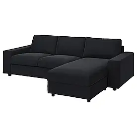 IKEA 3-місний диван з кокеткою VIMLE (694.01.58)