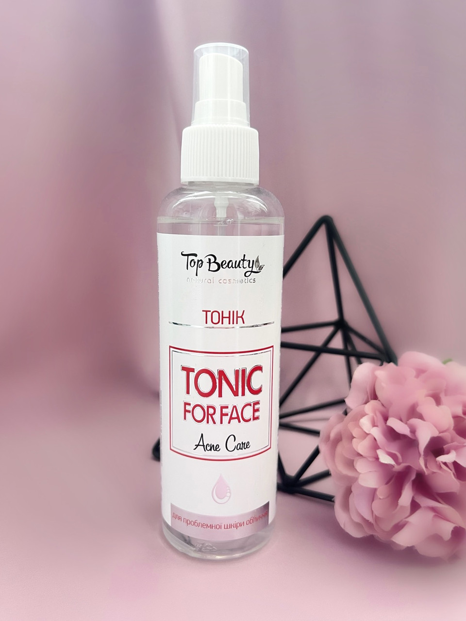 Заспокійливий тонік для проблемної шкіри з проявами акне Top Beauty