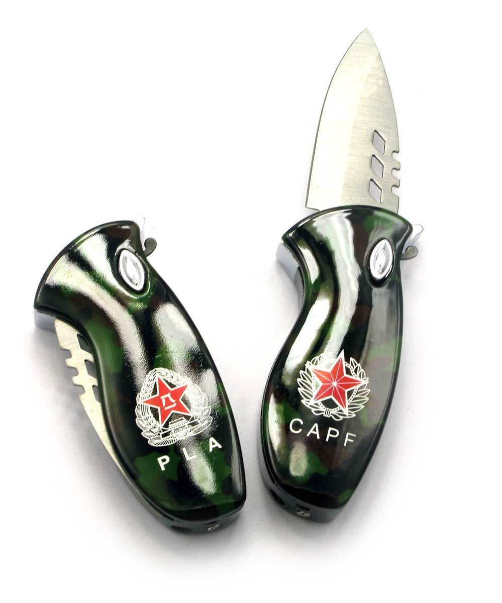 Запальничка газова турбо з ножем (7,5х3х2 см), фото 1