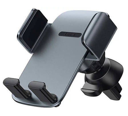 Тримач (автотримач) для телефона в машину Baseus Easy Control Сріблястий (SUYK010114), фото 1