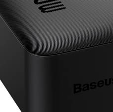 УМБ Power bank (зовнішній акумулятор) Baseus Bipow Digital 30000 мАг Чорний (PPDML-N01), фото 5