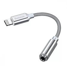 Перехідник Baseus Lightning - AUX (jack to 3.5mm) Headphone Jack Adapter Сріблястий (CALL3-02), фото 4