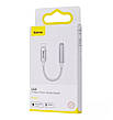 Перехідник Baseus Lightning - AUX (jack to 3.5mm) Headphone Jack Adapter Сріблястий (CALL3-02), фото 7