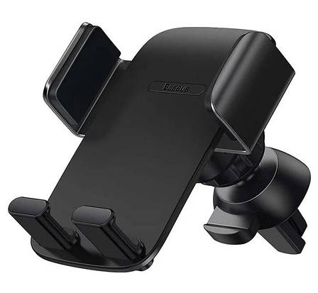 Тримач (автотримач) для телефона в машину Baseus Easy Control Чорний (SUYK010101), фото 1