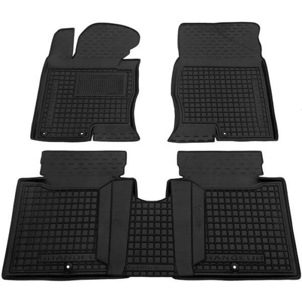 Резінові килимки в салон Hyundai Grandeur 2011-, фото 1