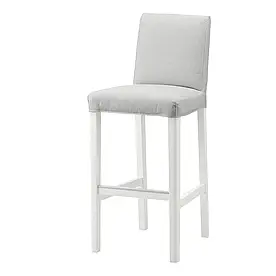 IKEA Барний стілець з спинкою BERGMUND (03.881.91)