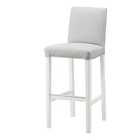 IKEA Барний стілець зі спинкою BERGMUND (093.881.91)