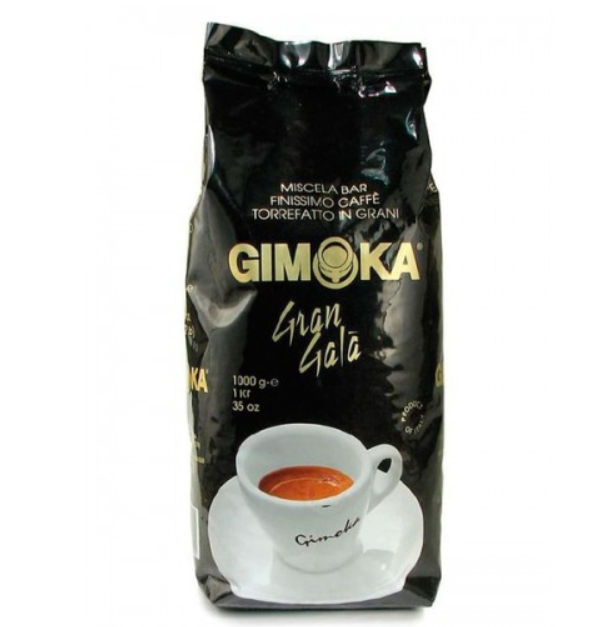 Кава в зернах 1КГ Джимока Гран Гала натуральна кава зернова Gimoka Gran Gala