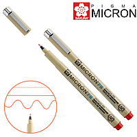Ручка PIGMA MICRON PN Червоний (лінія 0.4-0.5мм), Sakura