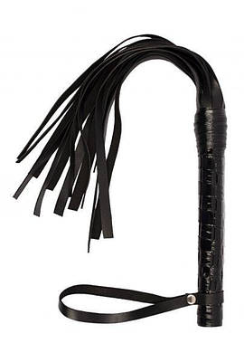 Флогер VIP Leather Flogger, Black