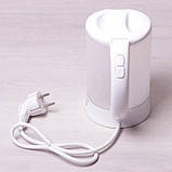 Електрочайник 0.6 літра з двома чашками Kamille 1718А, фото 3