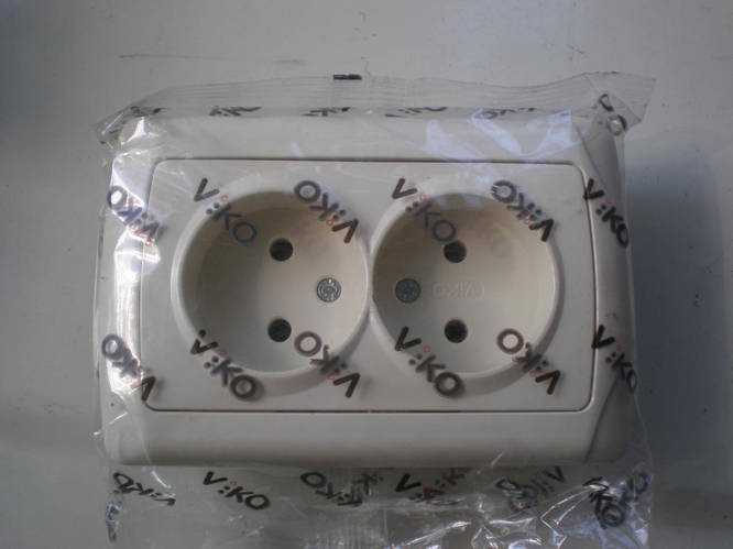 Розетка скрытой проводки двухполюсная VIKO, цена 66 грн — Prom.ua (ID ...