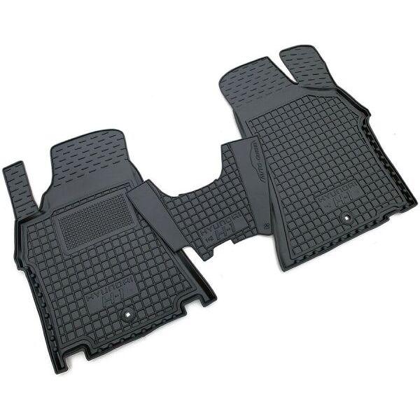 Передні гумові килимки в салон Hyundai H1 2007- 1+2, фото 1