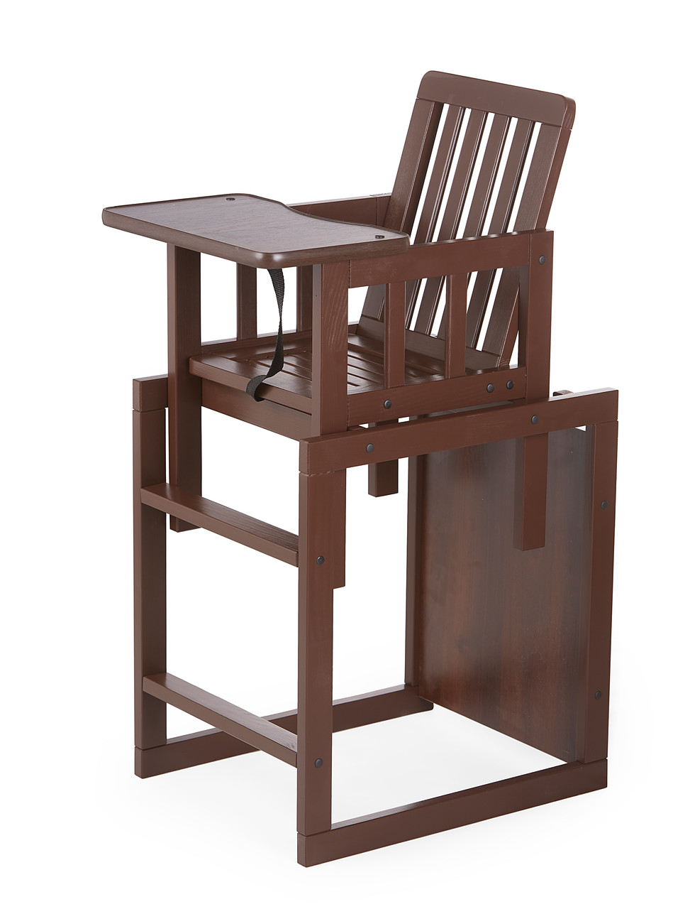 Стільчик для годування дерев'яний / стільчик - трансформер Наталка Зайчик - (Мишки)