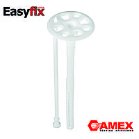 Дюбель для пенопласта с пластиковым стержнем AMEX LZK-P EasyFix 10х120, 100шт.