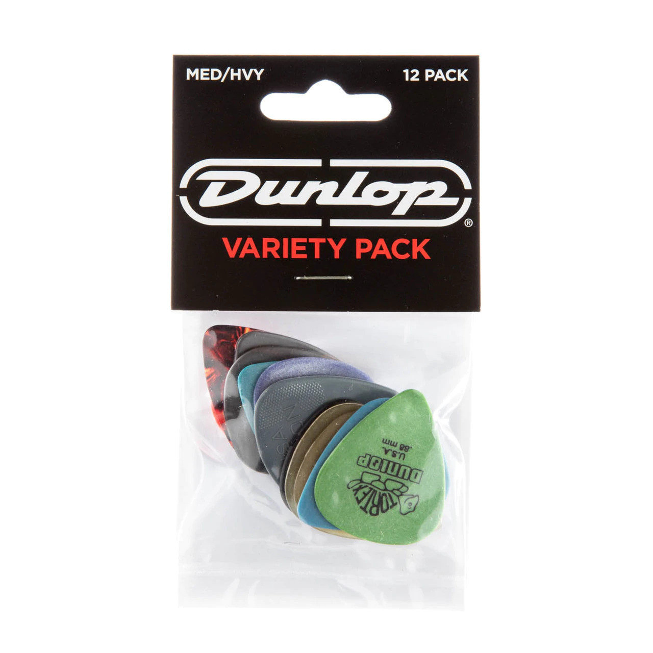 Набір медіаторів  DUNLOP GUITAR PICK MD/HV VARIETY PACK, фото 1