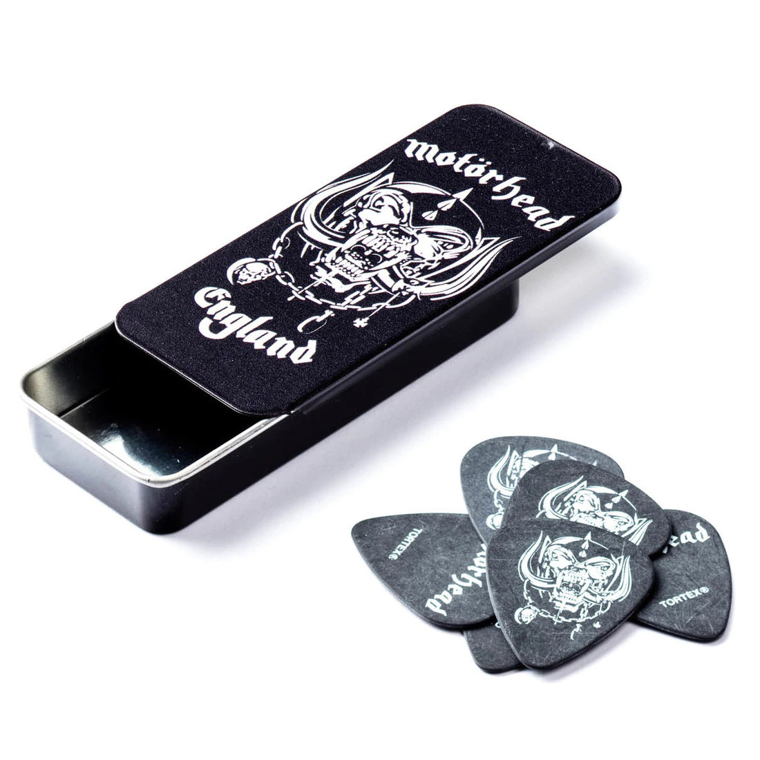 Набір медіаторів DUNLOP MOTÖRHEAD WARPIG PICK TIN, фото 1