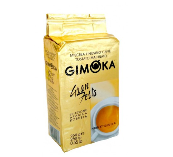 Кава мелена Джимока 250 гр натуральна заварна GIMOKA Gran Festa