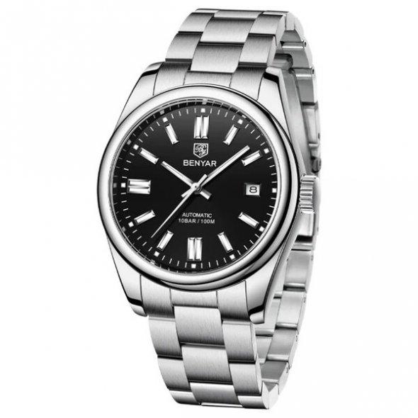 Чоловічий наручний годинник Benyar Automatic 10 BAR
