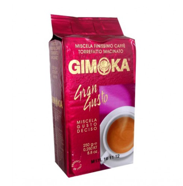 Кава мелена Джимока 250 гр натуральна заварна GIMOKA Gran Gusto