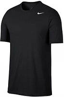 Футболка Nike DRY TEE DFC CREW SOLID черная AR6029-010