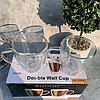 Набір скляних чашок Edenberg EB-19541 з подвійними стінками 220 мл/2 штуки, фото 2