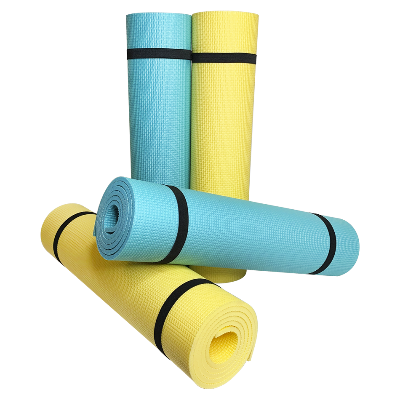 Каремат спортивний Camping 8 (1800х600х8мм) кольоровий, для спорту та відпочинку, похідний до намету